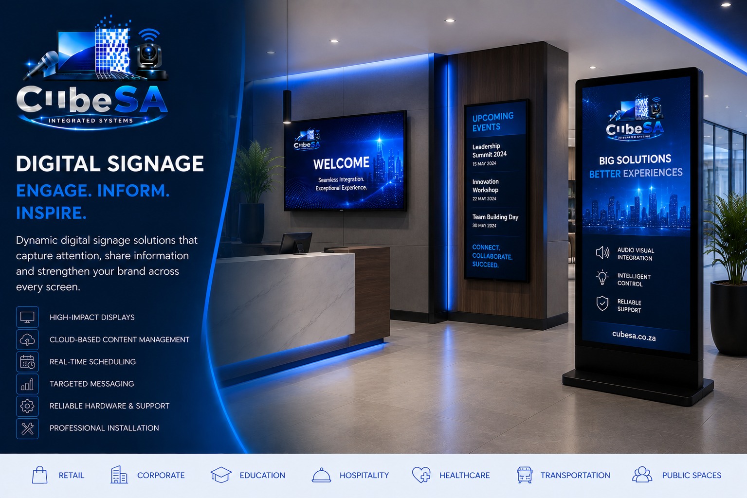 CubeSA Digital Signage