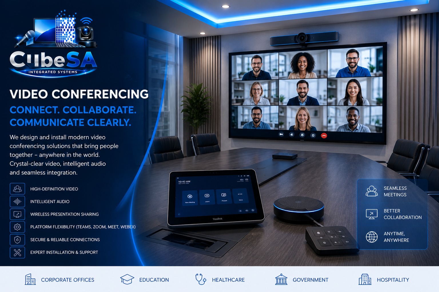 CubeSA Video Conferencing